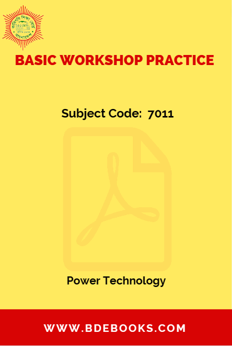 Basic Workshop Practice (7011) – Power Technology by BTEB Books