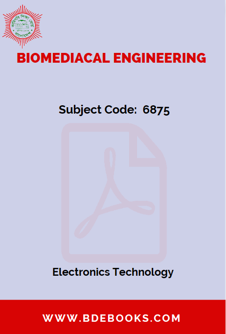 Biomediacal Engineering (6875) by BTEB Books